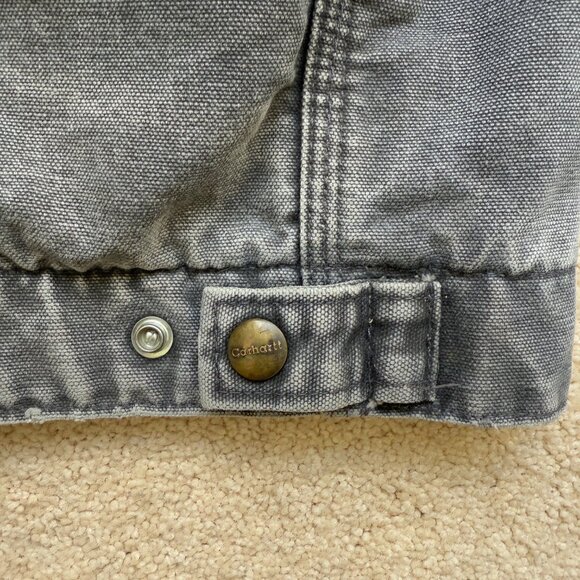 Vintage well worn Carhartt jacket esti size l-xl - Picture 13 of 15